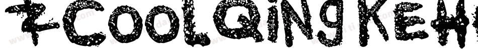 ZCoolQing KeHuangYou字体转换